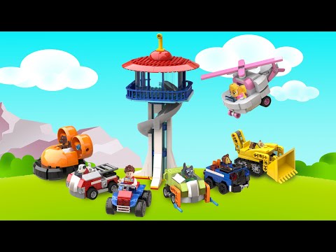 Paw patrol hotsell lego tower