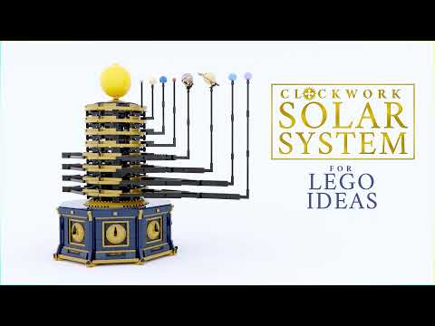 how motorized solar system model work