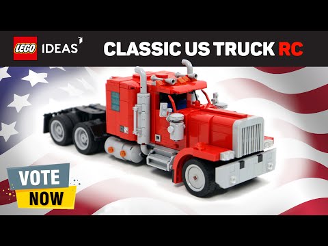 Lego technic us truck hot sale