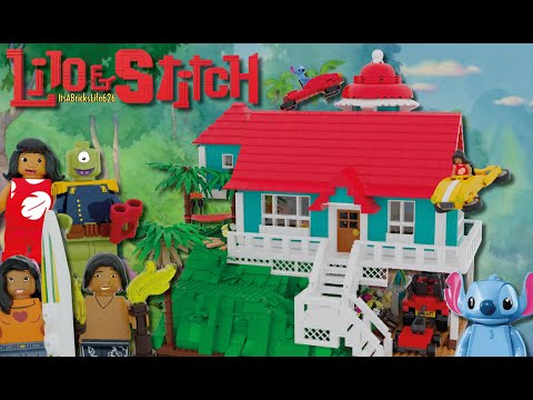 LEGO IDEAS Lilo Stitch Beach House