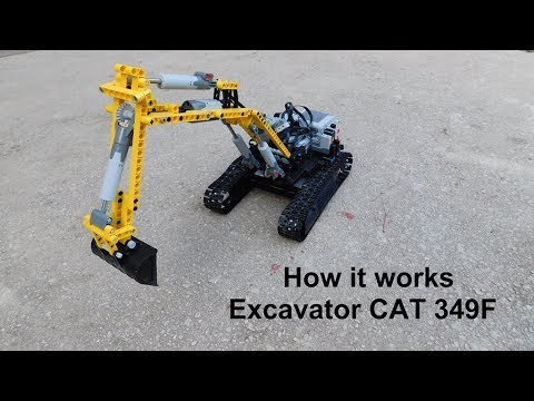 Lego hotsell cat excavator