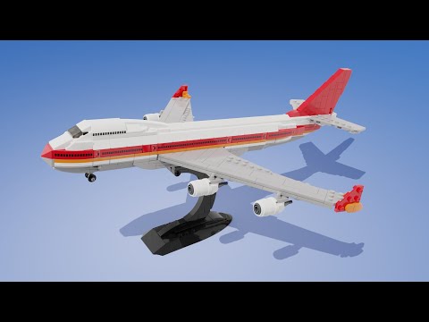 Lego store 747 plane