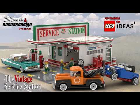 LEGO IDEAS - Vintage Gas Station