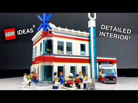 Lego hot sale hospital ideas