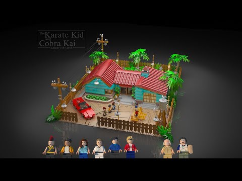 Cobra kai 2025 lego figures