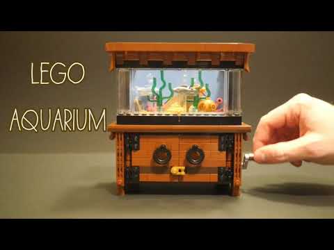 Lego sales fish tank