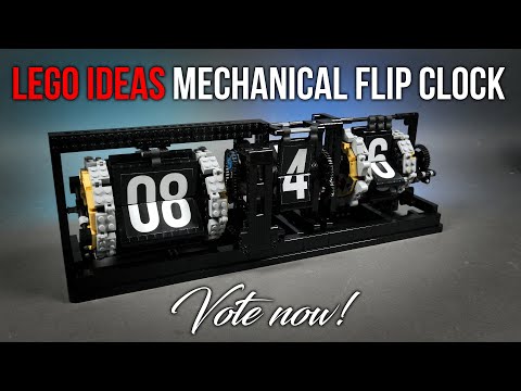 LEGO IDEAS - Mechanical Flip Clock