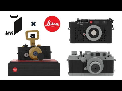 Kits de LEGO de Leica te permiten construir tu propia cámara de LEGO