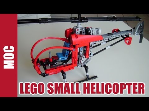 Lego technic red discount helicopter