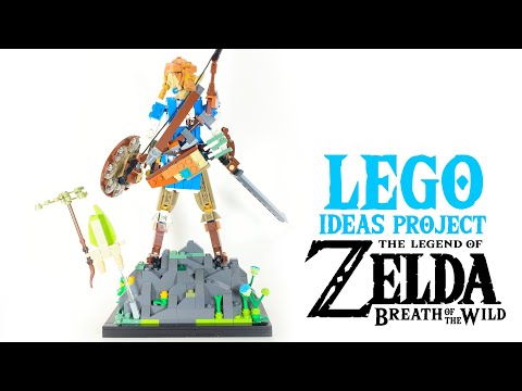 Legend of zelda breath of the wild lego online sets