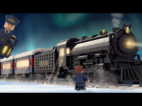 Polar express train outlet lego