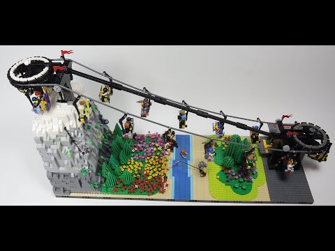 Lego technic hot sale ski lift