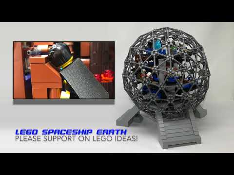 LEGO IDEAS Spaceship Earth Epcot Walt Disney World