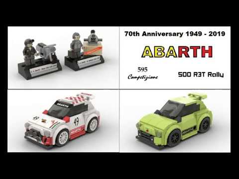 Fiat 500 abarth discount lego