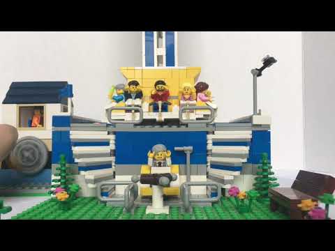 Lego store drop tower