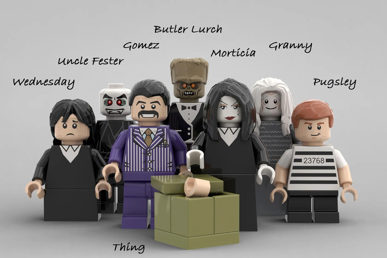 Lego ideas 2024 addams family