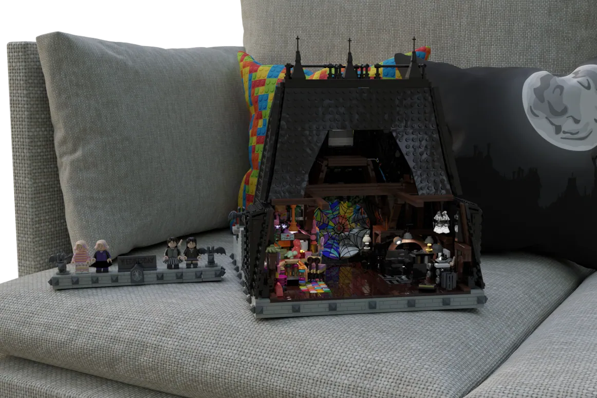 LEGO IDEAS - Blog - 10K Club Interview: WEDNESDAY: WELCOME TO OPHELIA HALL  by Brickmax