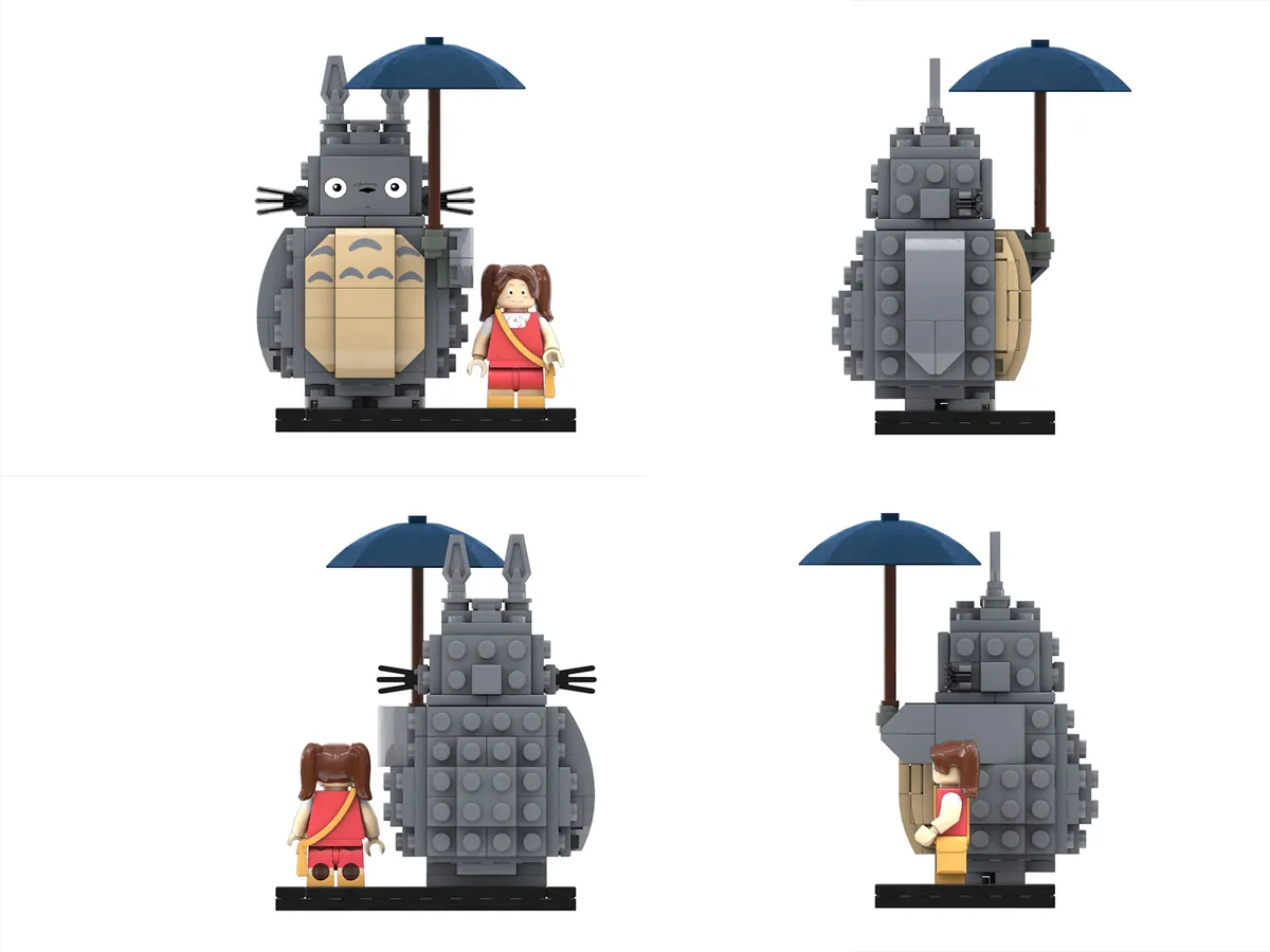 LEGO IDEAS - Blog - 10K Club Interview: LEGO Ghibli by José Miguel