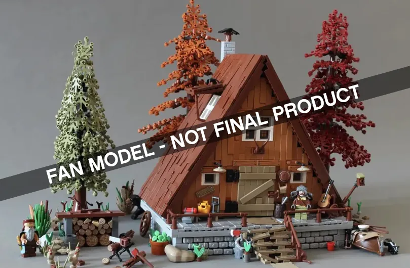 Traditional Japanese Village hits LEGO Ideas review stage