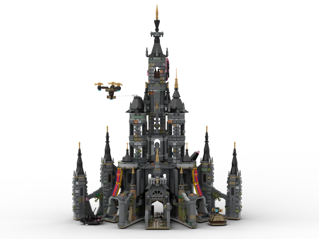 LEGO Hyrule Castle Entrance: A Zelda Custom set from BOTW 