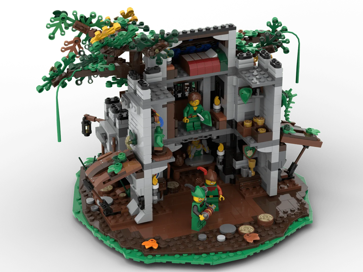 Lego forest online man