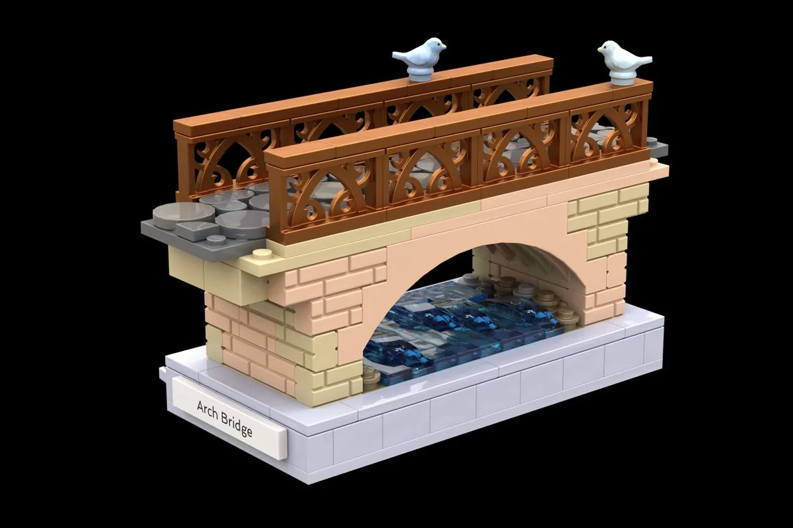 LEGO Ideas The World of Civil Engineering: Types of Bridges Raggiunge  10.000 Sostenitori - Mattonito